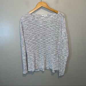 Madewell scoop neck knit sweater